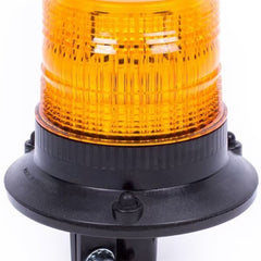 Światło ostrzegawcze LED Delta na trzpień 12/24V, pomara?czowy klosz, homologacja R10/R65
