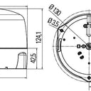 Światło ostrzegawcze LED Hella RotaLED na 3 śrubki 12/24V