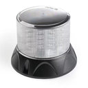 Światło ostrzegawcze LED SKYLED 12-24V, białe, pomarańczowe diody, 127 mm, R65