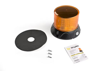 Światło ostrzegawcze LED SKYLED 12-24V, pomarańczowe, 127 mm, R65