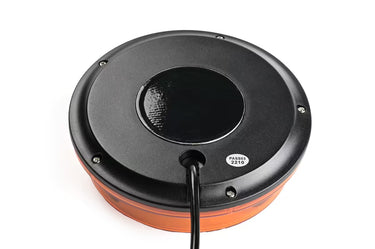 Światło ostrzegawcze LED SKYLED UFO 12-24V na magnes (pomarańczowy klosz, R65)