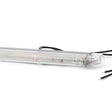 Światło pozycyjne białe światłowodowe 237mm 12/24V LED obrysowa przednia