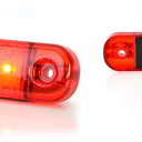 Światło pozycyjne czerwone 12/24V obrysowe tylne 3x LED W97.1