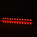 Światło pozycyjne czerwone LED obrysowe tylne 238mm 12/24V W276 BLACK