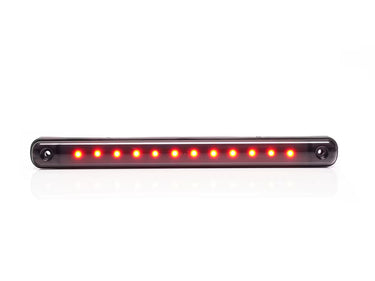 Światło pozycyjne czerwone LED obrysowe tylne 238mm 12/24V W276 BLACK