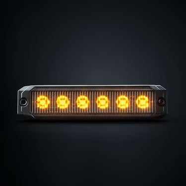 Światło pozycyjne Dark Knight SM6 bursztynowe LED 10-32V
