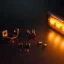 Światło pozycyjne Dark Knight SM6 bursztynowe LED 10-32V