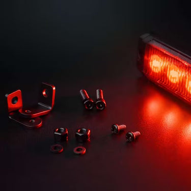 Światło pozycyjne Dark Knight SM6 czerwone LED