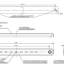 Światło pozycyjne LED białe 12/24V obrysowe przednie (9x LED) W97.4
