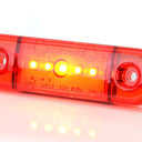 Światło pozycyjne LED czerwone 12/24V obrysowe tylne (5 LED) W97.2