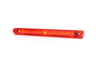 Światło pozycyjne LED czerwone światłowodowe 237 mm 12/24V obrysowe tylne