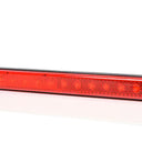 Światło pozycyjne LED czerwone z odblaskiem 238 mm 12/24V tylne obrysowe (12 LED) W115