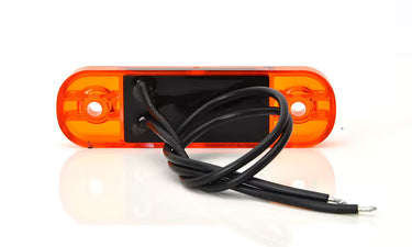 Światło pozycyjne LED pomarańczowe 12/24V obrysowe boczne (5 LED) W97.2