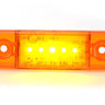 Światło pozycyjne LED pomarańczowe 12/24V obrysowe boczne (5 LED) W97.2