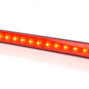 Światło pozycyjne LED tylne czerwone 238mm 12/24V (12 x LED) ECE R7, R10