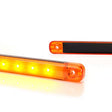Światło pozycyjne obrysowe LED pomarańczowe 238mm 12/24V (9 LED) W97.4