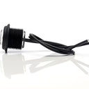 Światło pozycyjne okrągłe białe 12/24V obrysowa przednia 1x LED W80