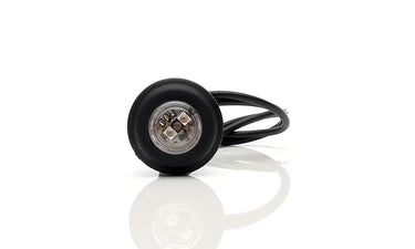 Światło pozycyjne okrągłe pomarańczowe 12/24V obrysowa boczna 3x LED W80