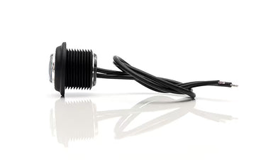 Światło pozycyjne okrągłe pomarańczowe 12/24V obrysowa boczna 3x LED W80
