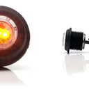 Światło pozycyjne okrągłe pomarańczowe 12/24V obrysowa boczna 3x LED W80