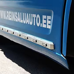 Uniwersalna listwa ze stali nierdzewnej z LED na bok 720mm