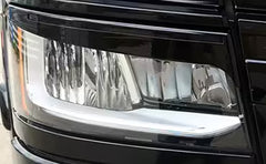 Wykończenie lamp przednich (brwi) Scania S/R od 2016 roku bez wycięcia do reflektorów H7