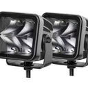 Zestaw dwóch lamp roboczych LED Hella Black Magic 12/24V 3,2" 3000lm skupione