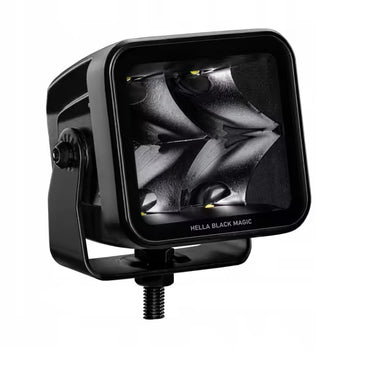 Zestaw dwóch lamp roboczych LED Hella Black Magic 12/24V 3,2" 3000lm skupione