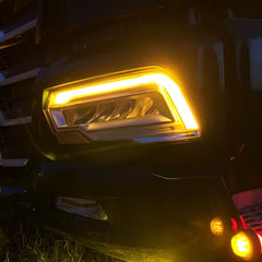 Zestaw pomarańczowych modułów świateł DRL do DAF XF/XG/XG+ 2021+