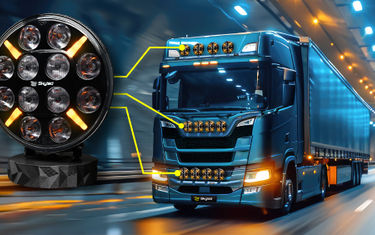 Oświetlenie LED dla samochodów ciężarowych – klucz do bezpieczeństwa i wydajności