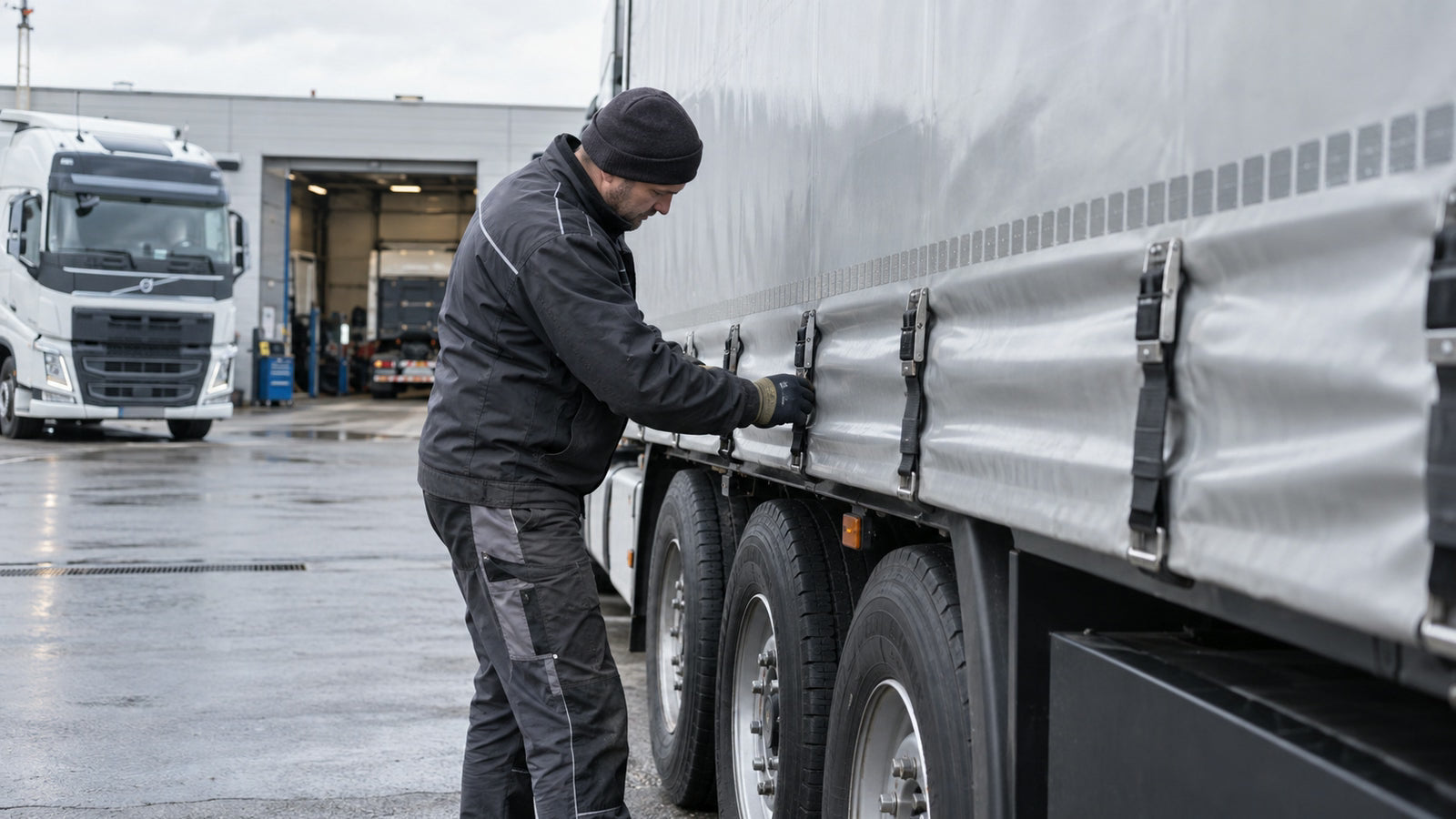Plandeka ciężarowa – jak zabezpieczyć ją przed uszkodzeniem podczas transportu?