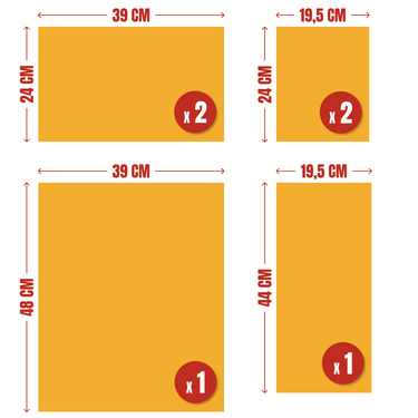 ZESTAW DO NAPRAWY PLANDEK R-PLAST MULTI PREMIUM 0,57 M²
