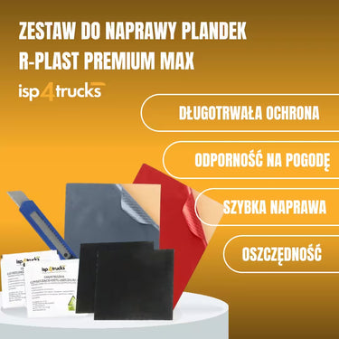 R-PLAST PREMIUM TARPAULIN REPAIR KIT 0.15 M² 19 COLORS