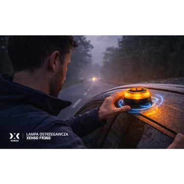 Lampa ostrzegawcza V16 XENSO LED 360° z magnesem (IP54)