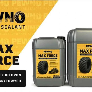 Pewno MAX-FORCE uszczelniacz klasy Heavy Duty do opon maszyn pracujących w najcięższych warunkach