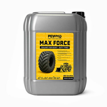 Pewno MAX-FORCE uszczelniacz klasy Heavy Duty do opon maszyn pracujących w najcięższych warunkach