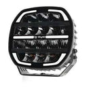 Reflektor dalekosiężny SKYLED Moai 9X Black FI220 (162W biała i pomarańczowa pozycja) R149/R148/R10 - czarna obudowa