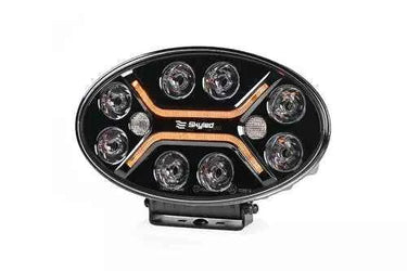 Reflektor dalekosiężny SKYLED Jumbo Ovum Flash FULL LED (82W, białe i pomarańczowe światło pozycyjne / światło ostrzegawcze R10/R65/R148/R149