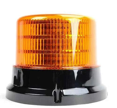 Światło ostrzegawcze (kogut) SKYLED 12-24V (3 śrubki, pomarańczowy klosz, R65) wys: 132 mm I śr: 167 mm