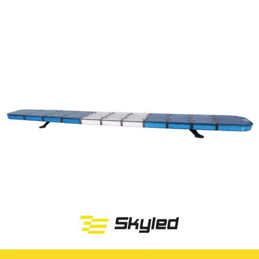 Belka ostrzegawcza LED SKYLED 1819 mm niebieska 12/24V z sekcją centralną
