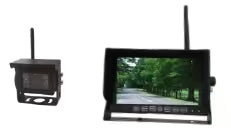 Bezprzewodowy cyfrowy zestaw wspomagania cofania TOPCAM z monitorem