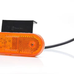Boczna lampa zespolona LED 12/24V pozycja/kierunkowskaz/odblask W135