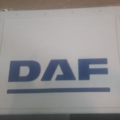 Chlapacze 600x400 mm DAF z tłoczonym napisem niebieskim (para)