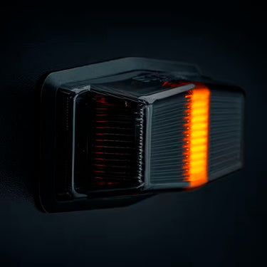 Double Burner IZE LED (białe/pomarańczowe światło + światło ostrzegawcze)
