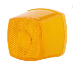 Klosz lampy obrysowej Hella pomarańczowy kwadratowy 57,5x43,5 mm