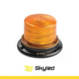 Kogut ostrzegawczy LED SKYLED 12/24V pomarańczowy (93,5 mm) montaż 3 śrubki R65