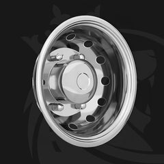 Kołpak na tylną felgę 16" x 6" Iveco Daily (2006-) ze stali nierdzewnej, PCD 205mm