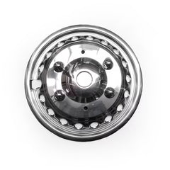 Kołpak przedni na felgę 16" x 5,5" do MB Sprinter i VW Crafter, stal nierdzewna, mocowany na śruby