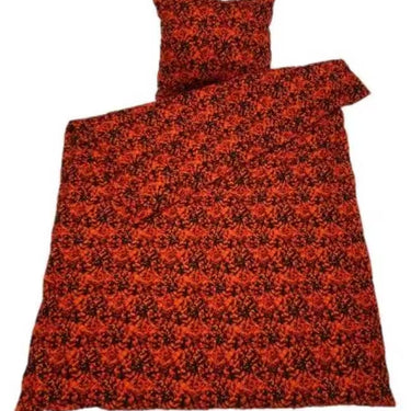 Komplet pościeli do ciężarówki 140x200 cm czerwony duński plusz