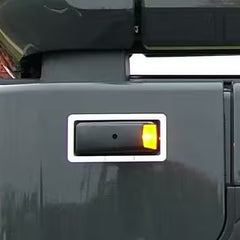 Kontur kierunkowskazu ze stali nierdzewnej; Renault Magnum >08